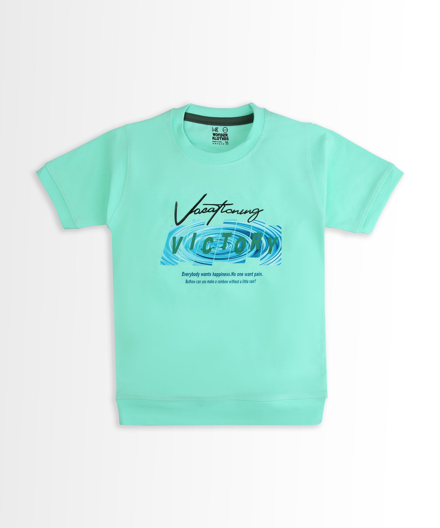 Victory Half Sleeves T-Shirt & Shorts Set | Green
