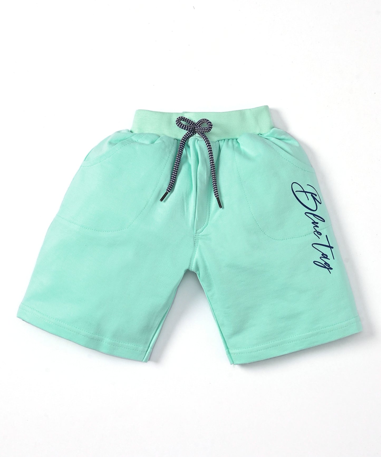 District Half Sleeves T-Shirt & Shorts Set | Green
