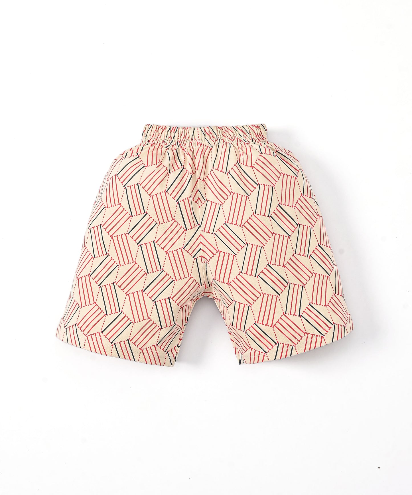 Oh Bleep Half Sleeves T-Shirt & Half Pant Set | Pink