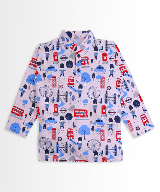 Iconic London Full Sleeves Kurta Pyjama Set
