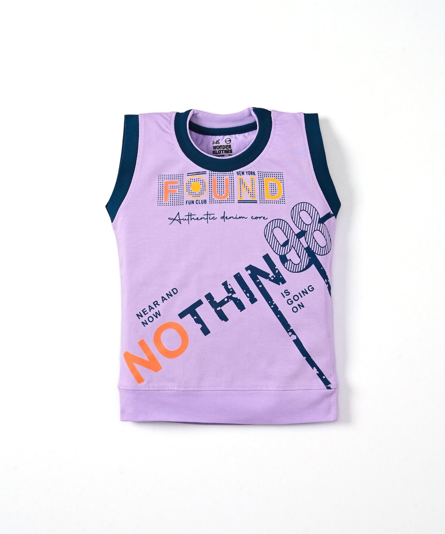 Nothing Sleeveless T-Shirt & Shorts Set | Violet