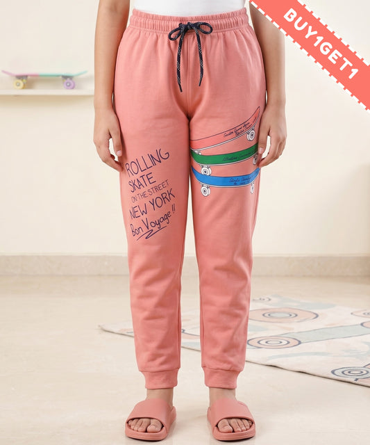 Skateboard Joggers | Pink