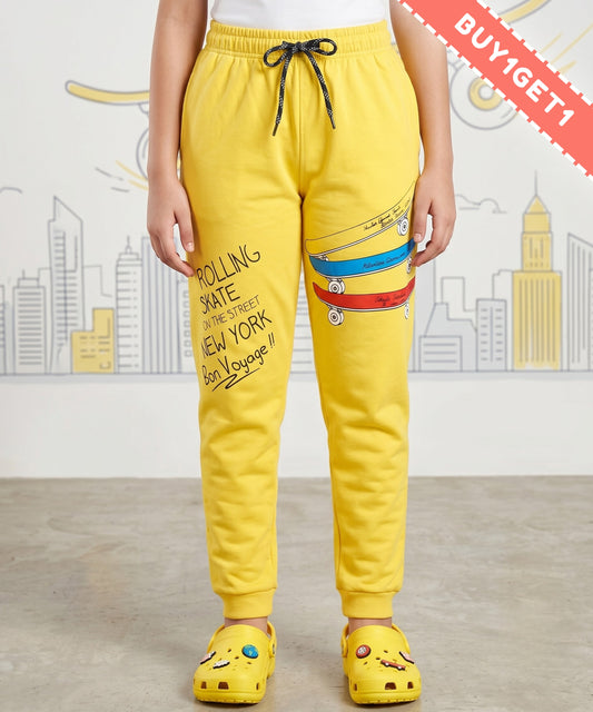 Skateboard Joggers | Yellow
