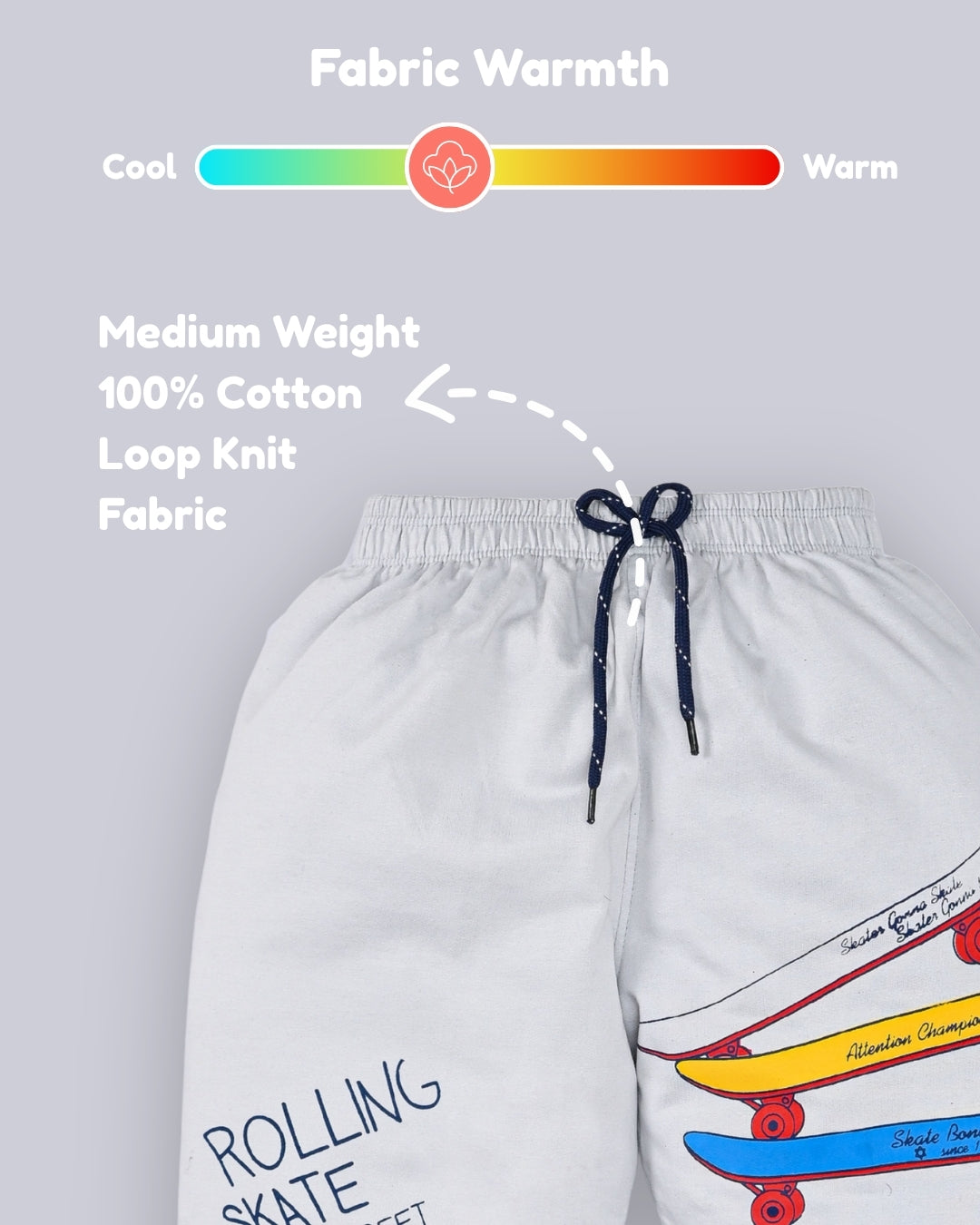 Skateboard Joggers | Grey