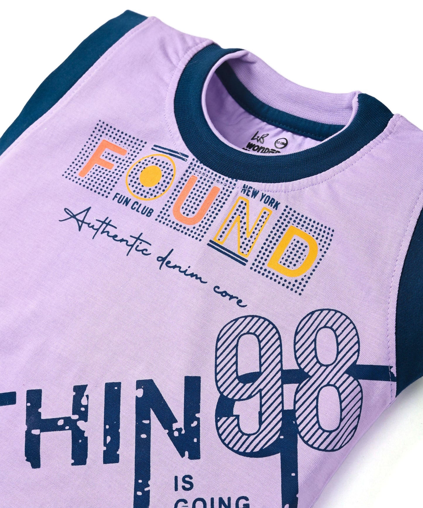 Nothing Sleeveless T-Shirt & Shorts Set | Violet