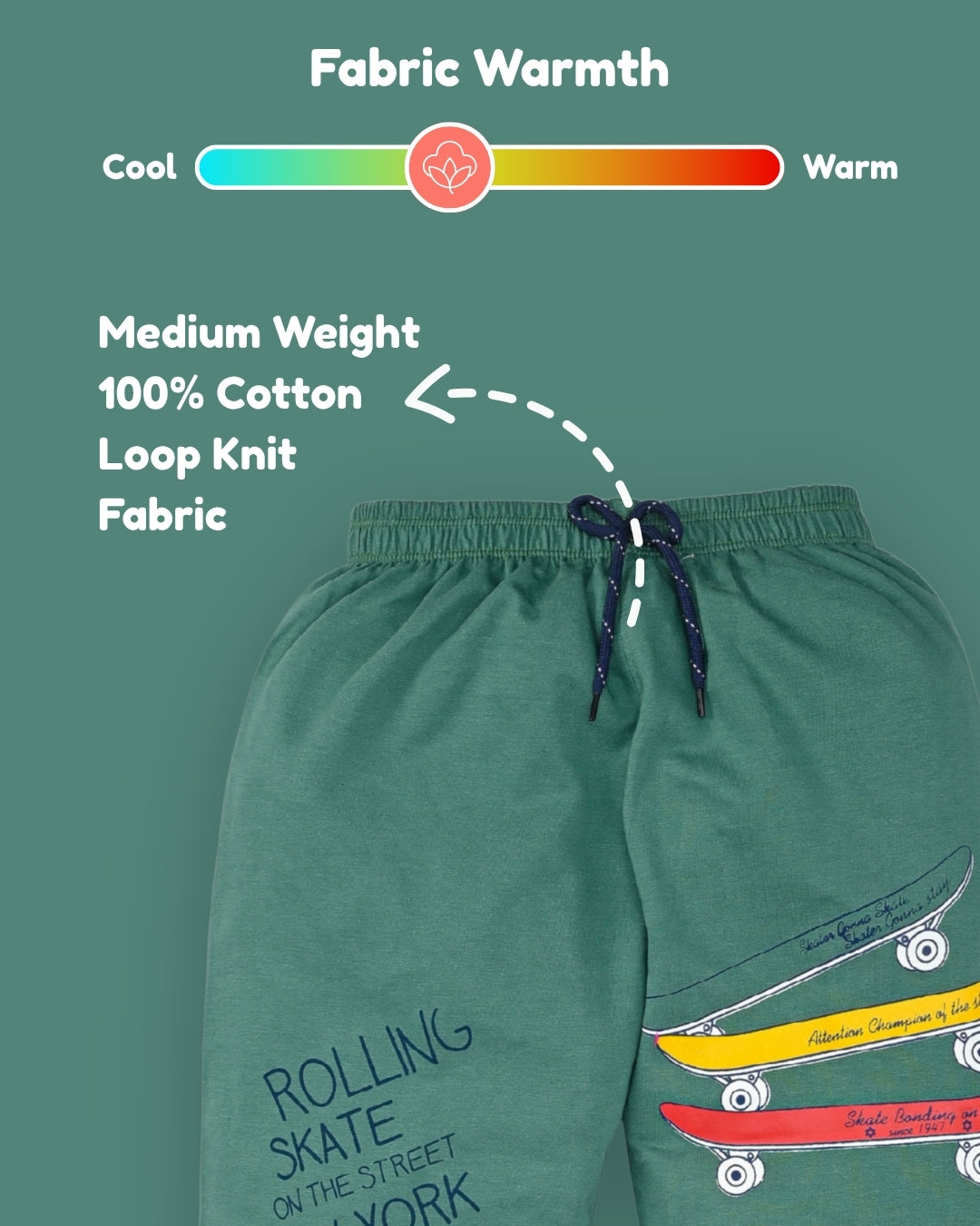 Skateboard Joggers | Green