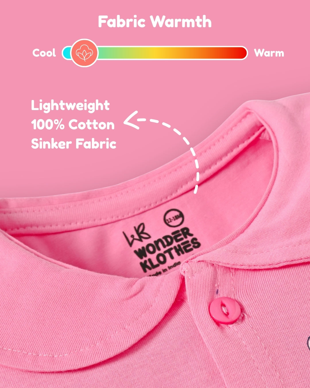 Mummy’s Cutie Half Sleeves Frock & Bloomer Pant Set | Pink