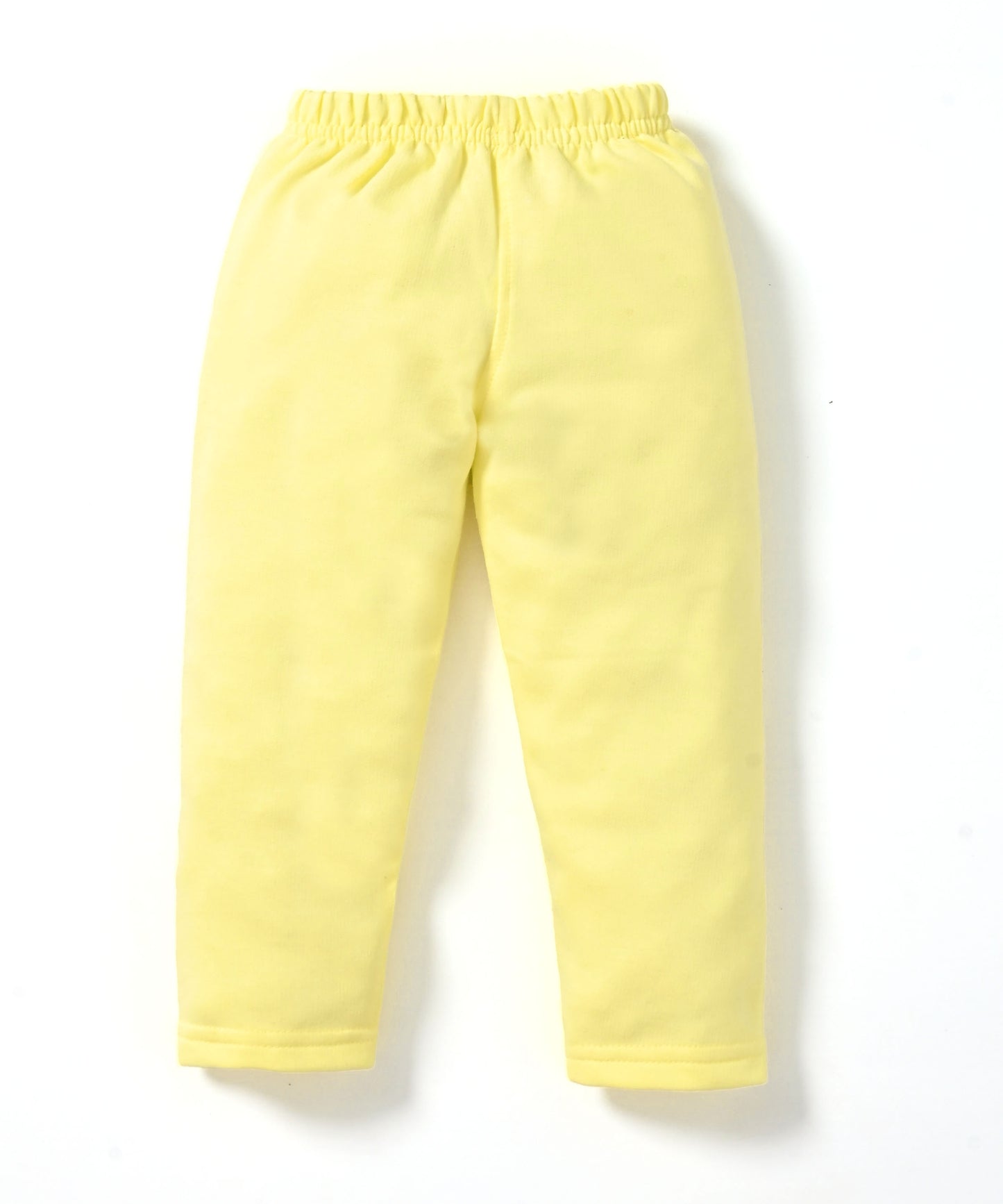 Mummy’s Cutie Full Sleeves Front Open Frock and Full Pant Set | Yellow
