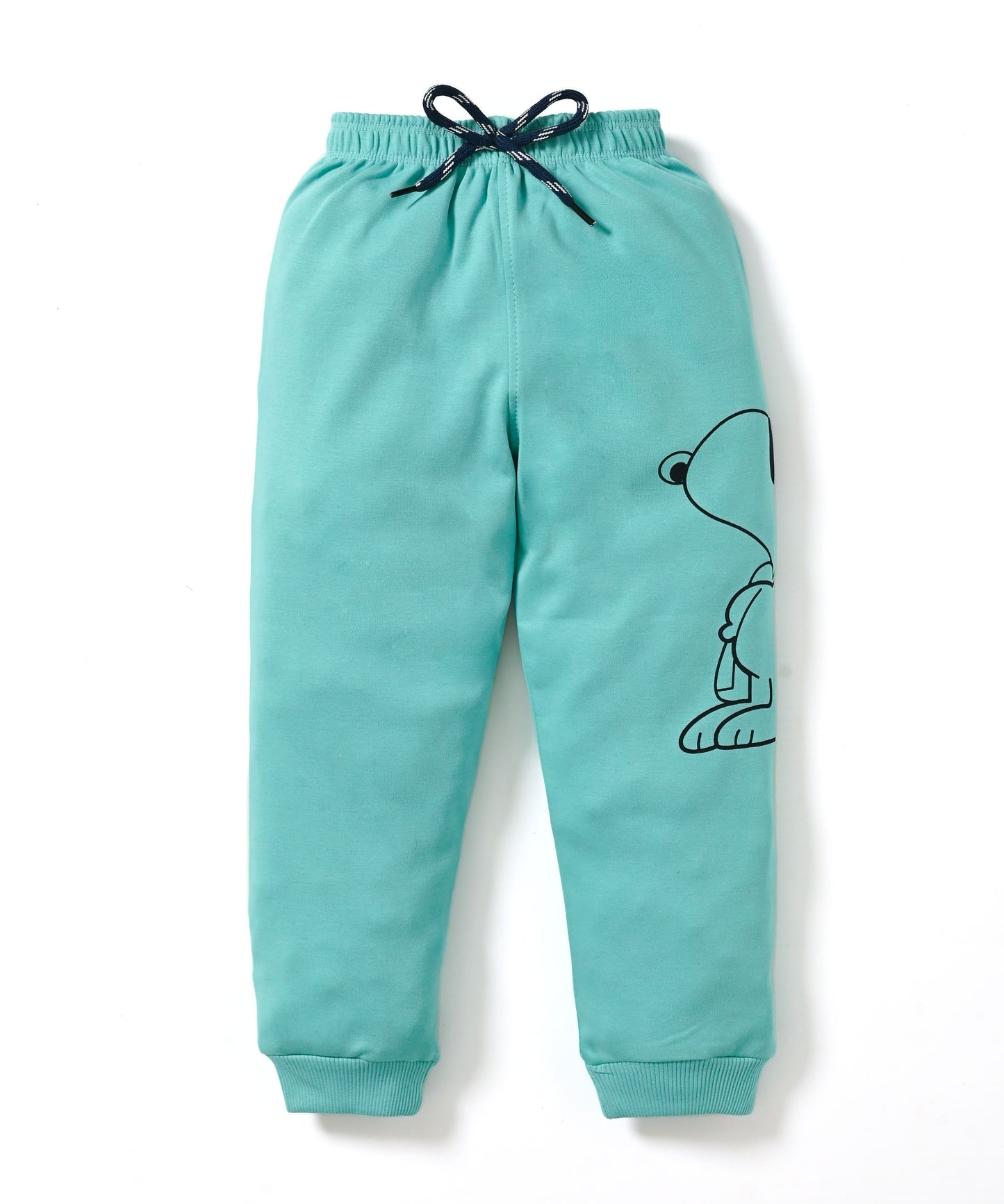Critic Snoopy Full Sleeves Sweatshirt and Joggers Set | Green