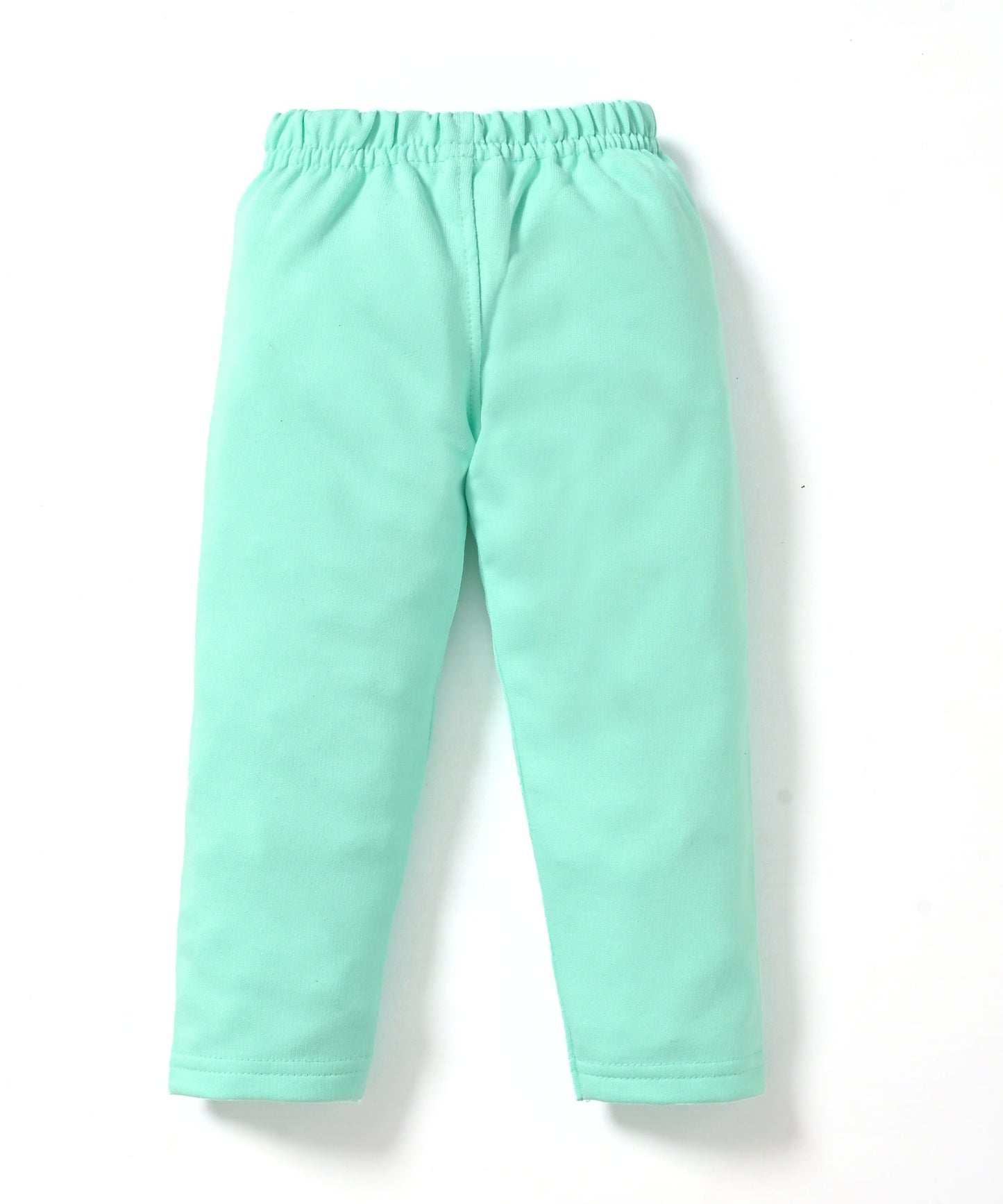 Mummy’s Cutie Full Sleeves Front Open Frock and Full Pant Set | Green