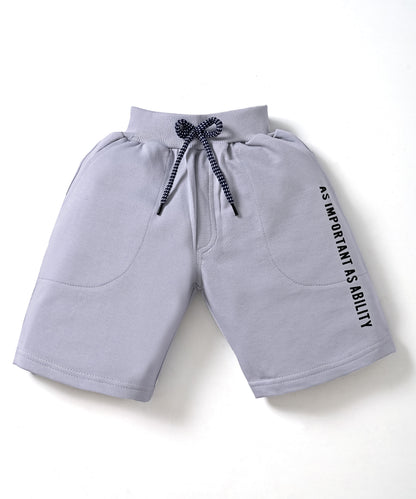 Confident Half Sleeves T-Shirt & Shorts Set | Black