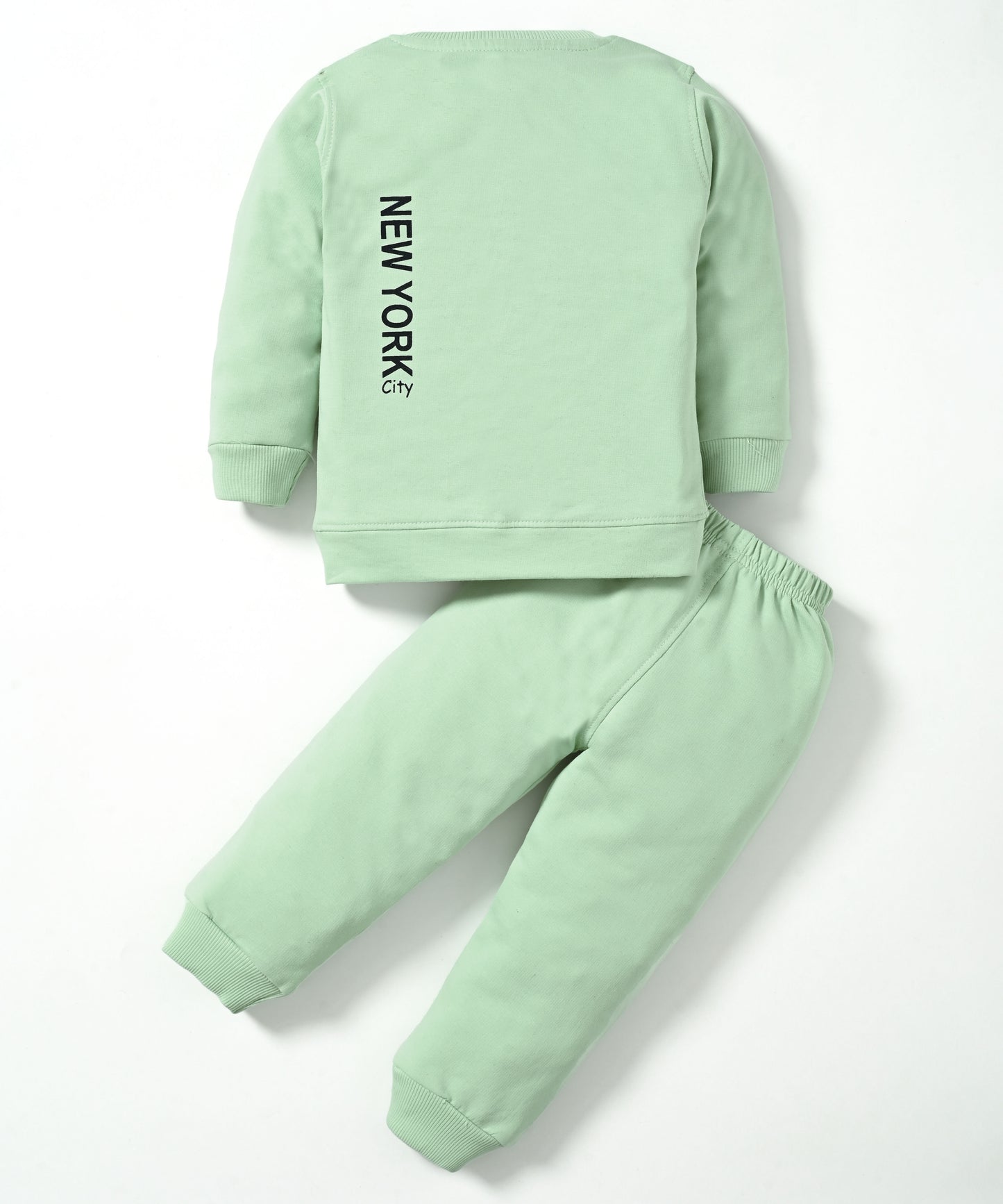 Skate Dude Full Sleeves Sweatshirt and Joggers Set | Green