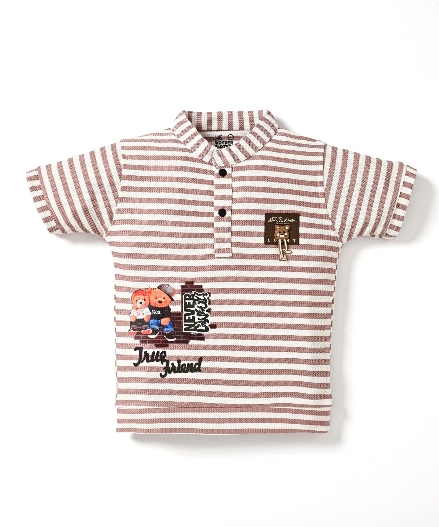 Bestie Bears Half Sleeves T-Shirt & RFD Shorts Set | Onion