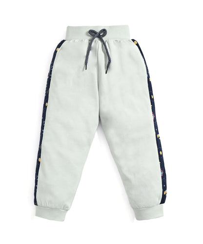 Moon Space and Surfing Beach Full Sleeves T-Shirt & Pyjama Set | Pack of 2