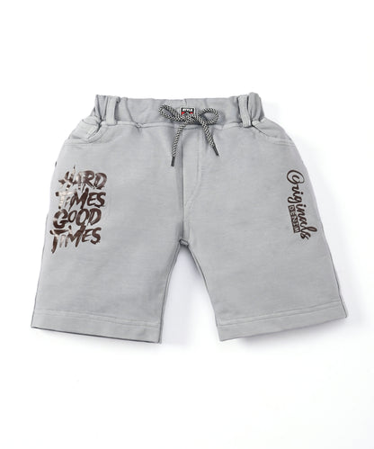 Happy Teddy Premium Half Sleeves T-Shirt & RFD Shorts Set | Burgundy