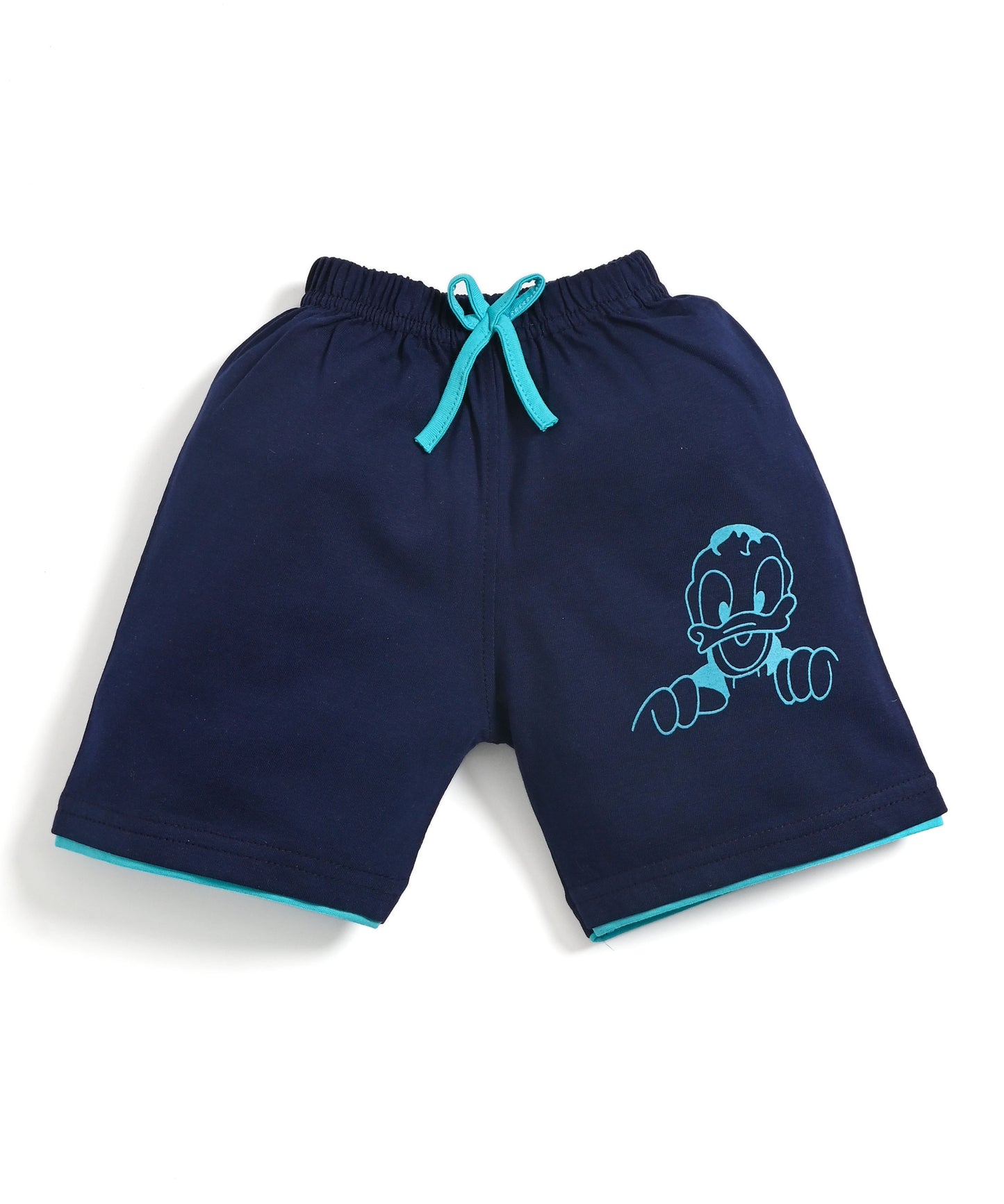 Donald Duck Half Sleeves T-Shirt & Half Pant Set | Blue
