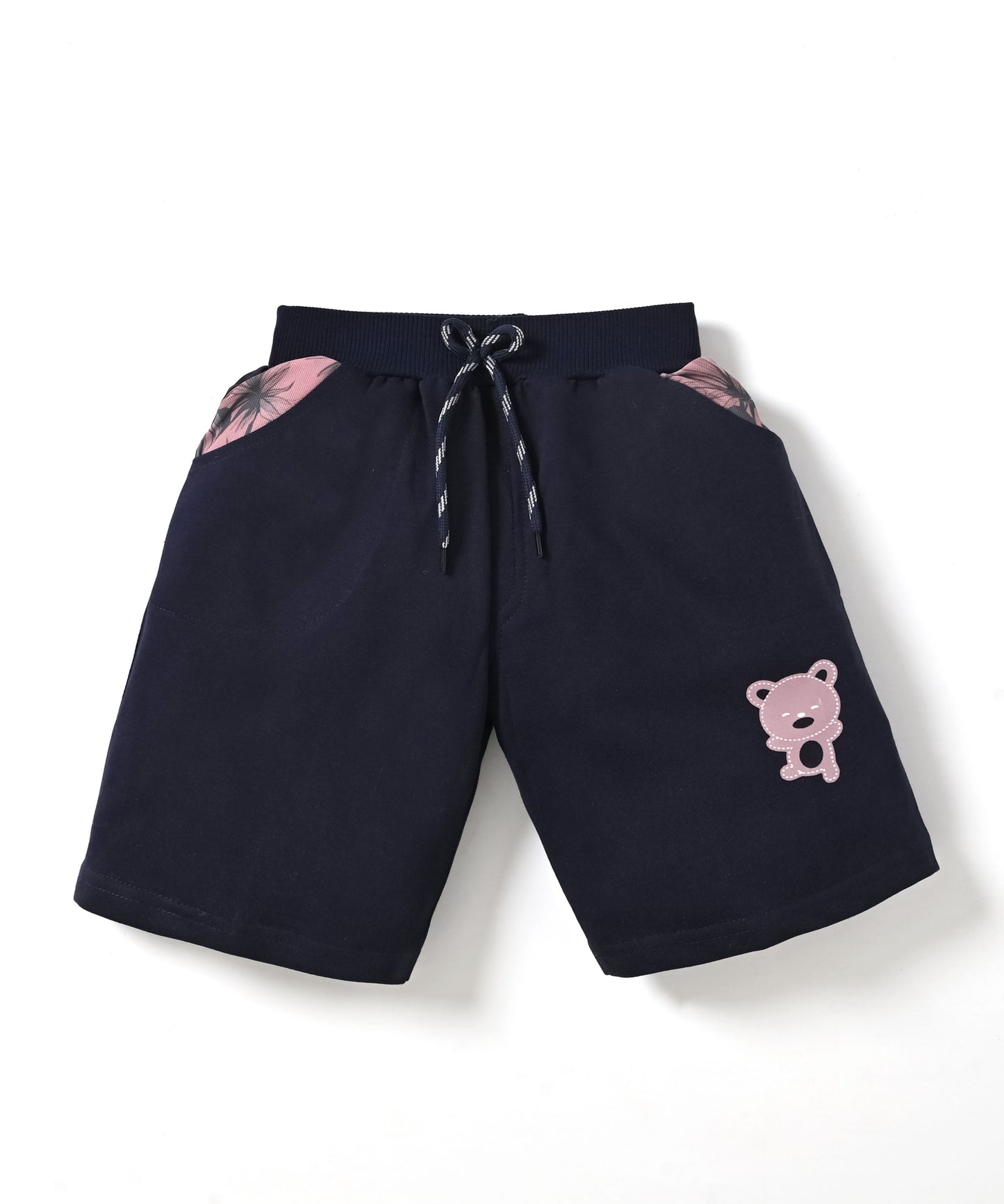 Collection Bear Half Sleeves T-Shirt & Shorts Set | Violet