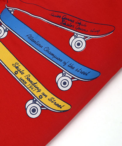 Skateboard Joggers | Red