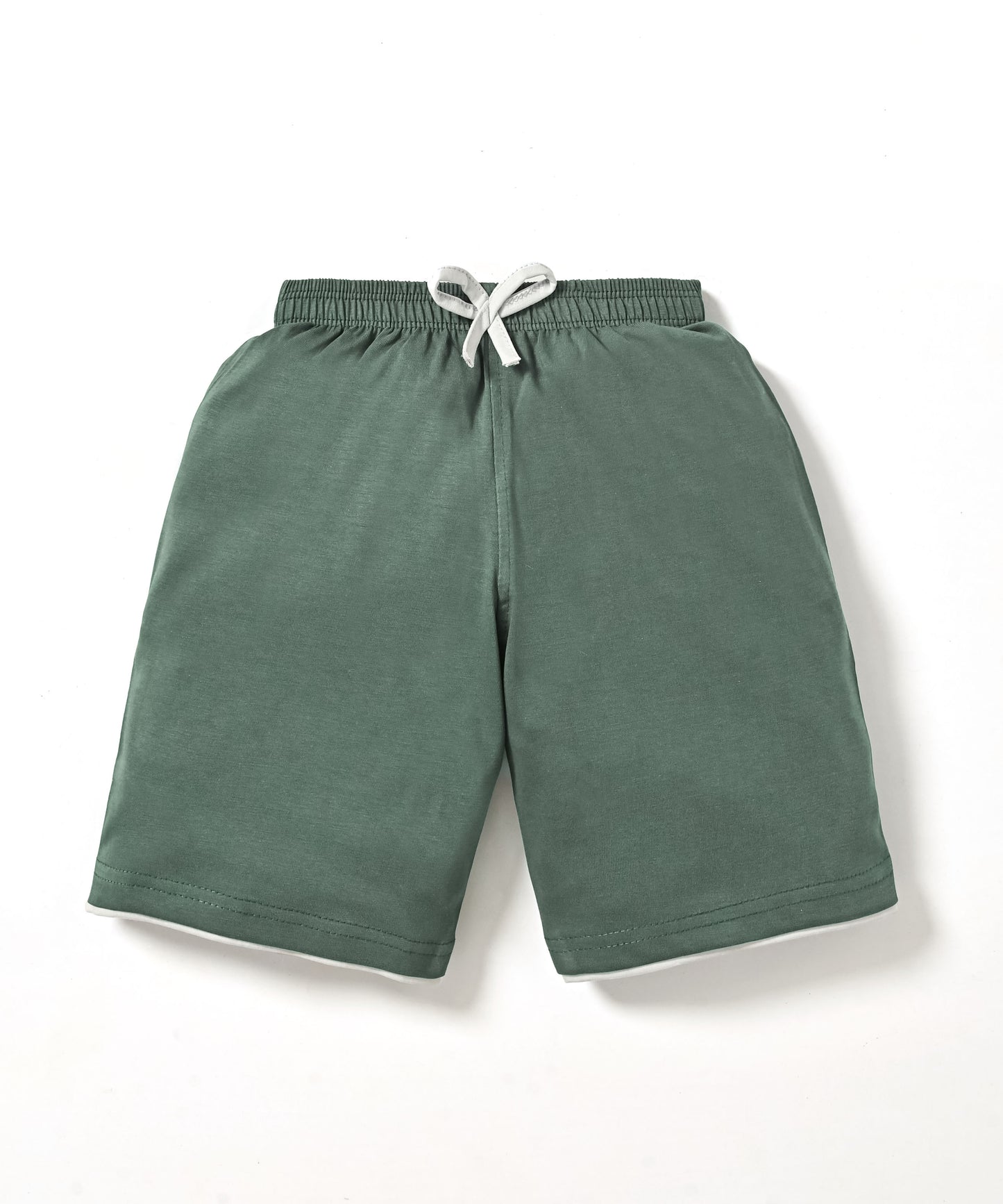 Boba Bear Half Sleeves T-Shirt & Shorts Set | Green