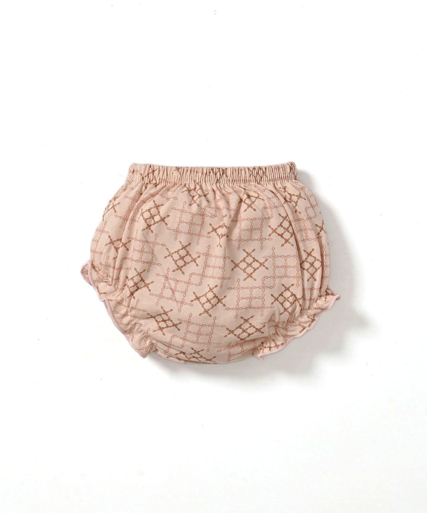 Knit Knot Half Sleeves Frock & Bloomer Pant Set