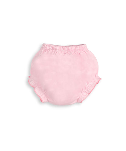 Love Mom Bandhani Straps Frock & Bloomer Pant Set | Green & Pink | Pack of 2