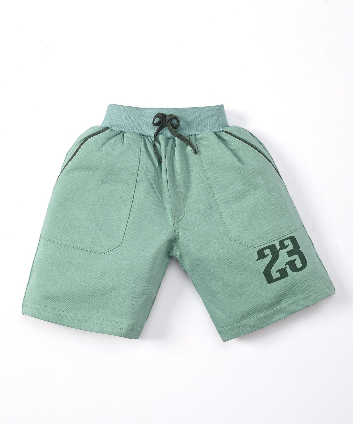 Bulls City Half Sleeves T-Shirt & Shorts Set | Green