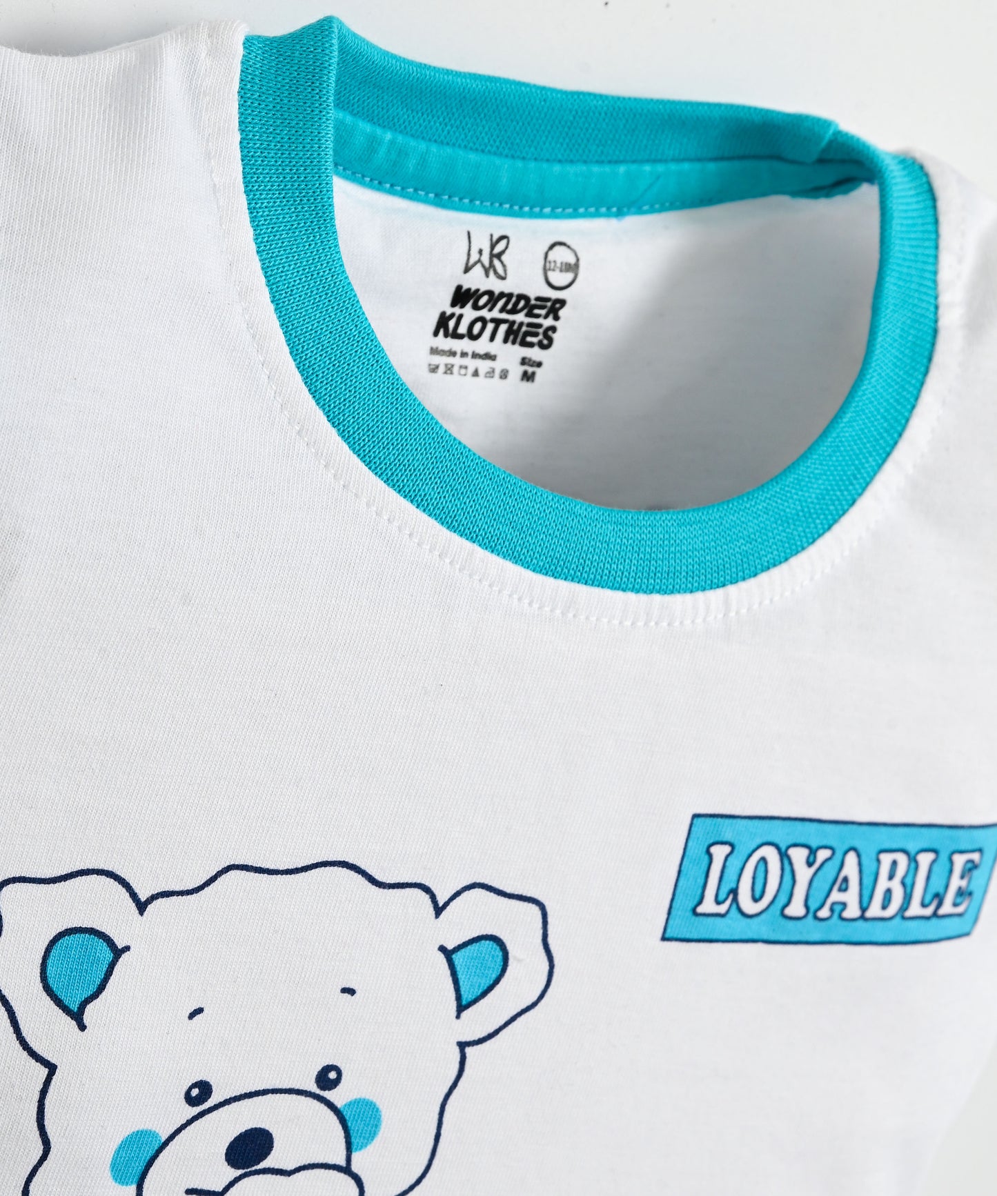 Loyable Half Sleeves T-Shirt & Half Pant Set | Blue