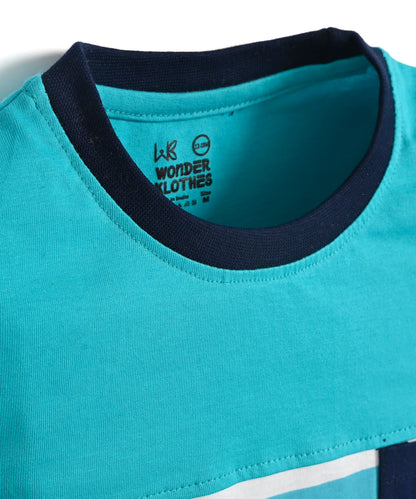 Donald Duck Half Sleeves T-Shirt & Half Pant Set | Blue