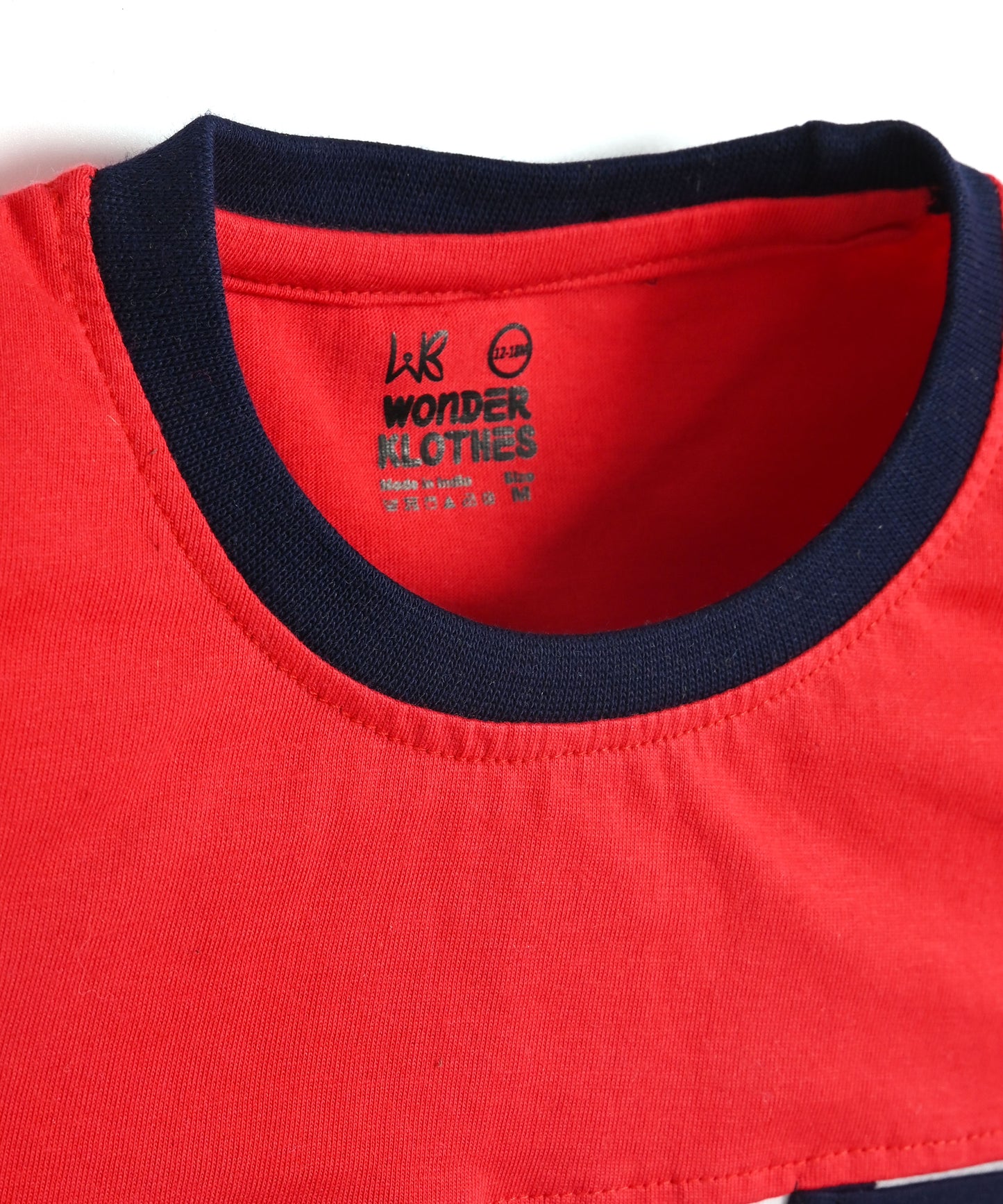 Donald Duck Half Sleeves T-Shirt & Half Pant Set | Red