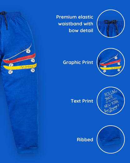 Skateboard Joggers | Blue